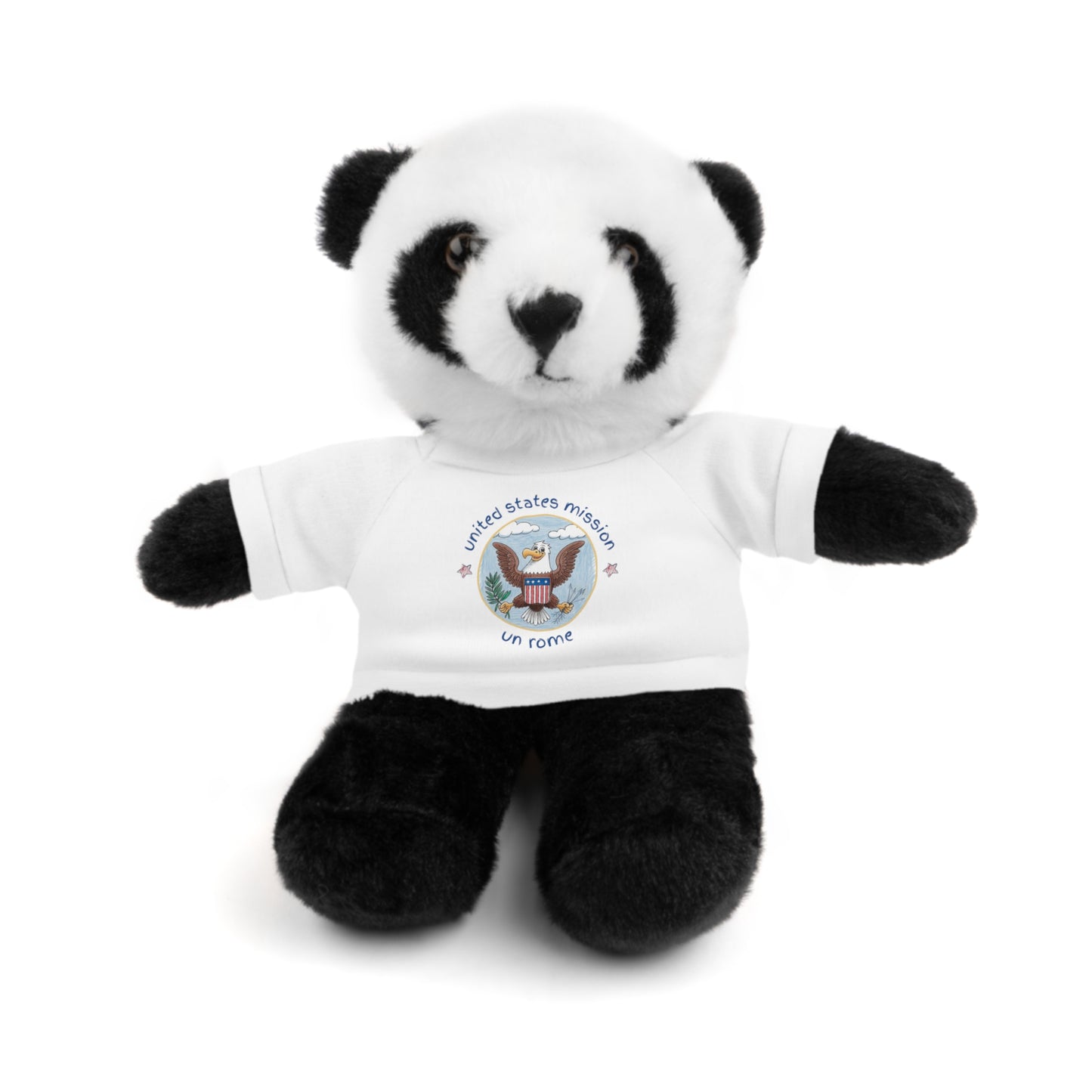 Cutest Ever Stuffed Animal With Post Tee: UN Rome