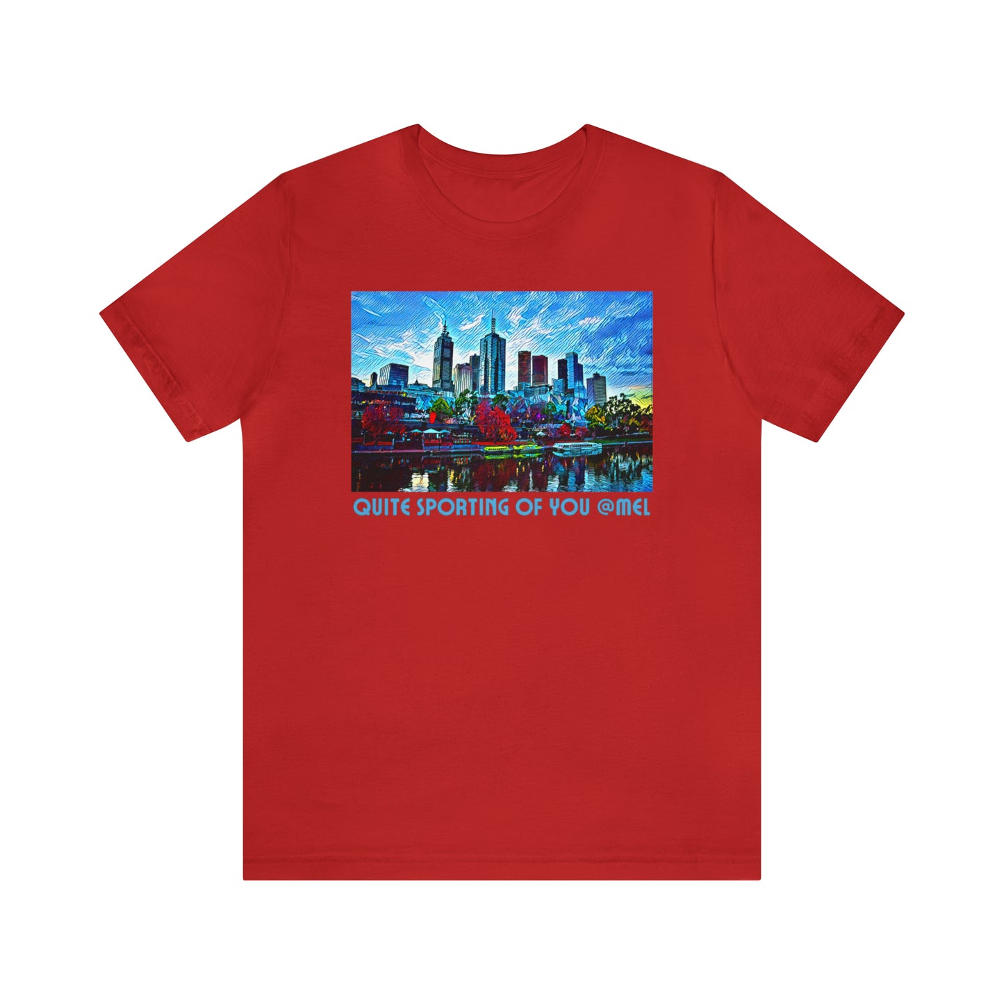 Light and Comfy Short Sleeve T-Shirt: Melbourne