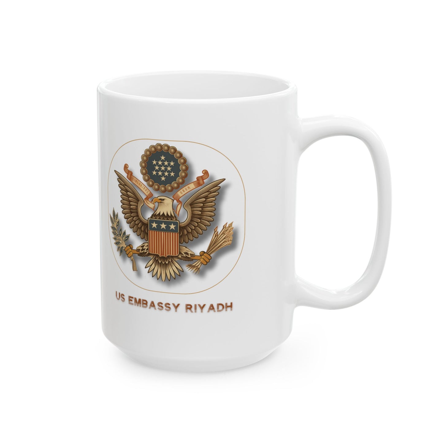Vintage Great Seal Coffee Mug: Riyadh