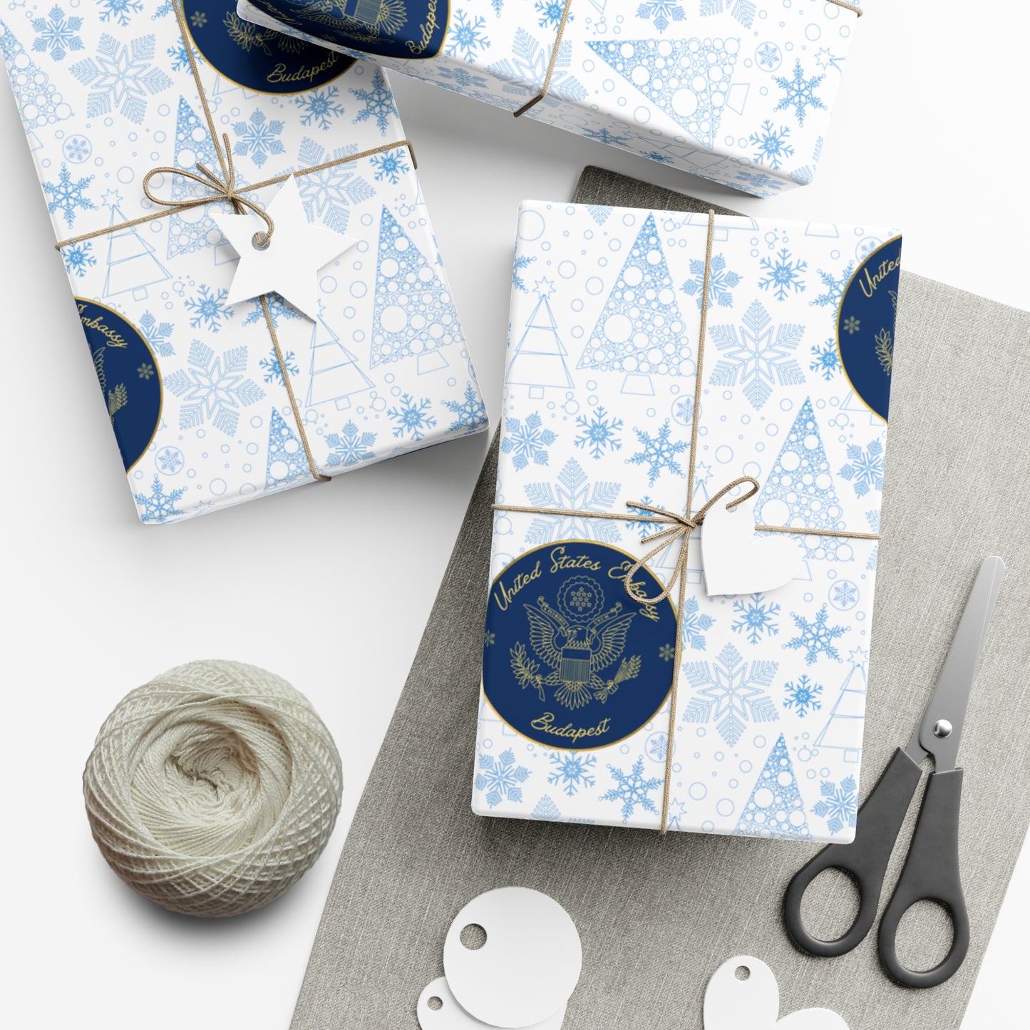 Holiday Gift Wrapping Paper: Hungary