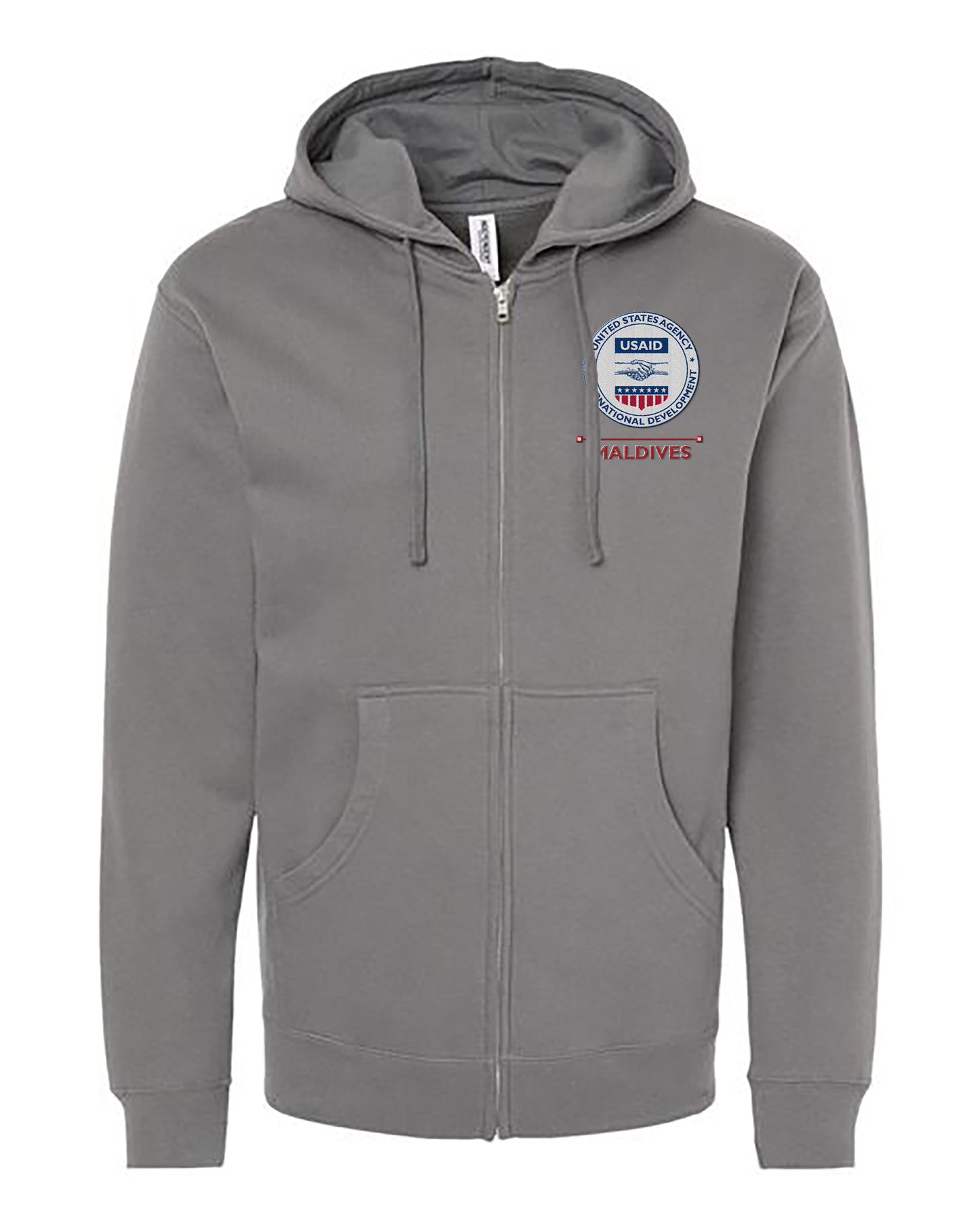 USAID Embroidered Hoodie: Maldives