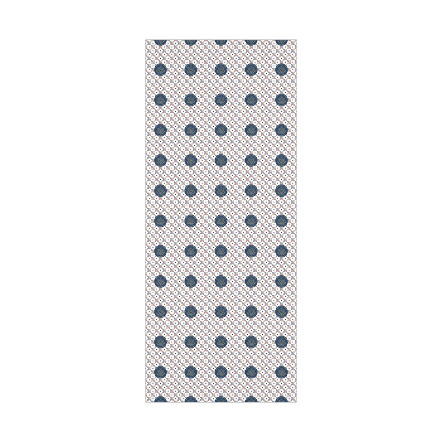 Geometric Gift Wrap Paper: Kazakhstan