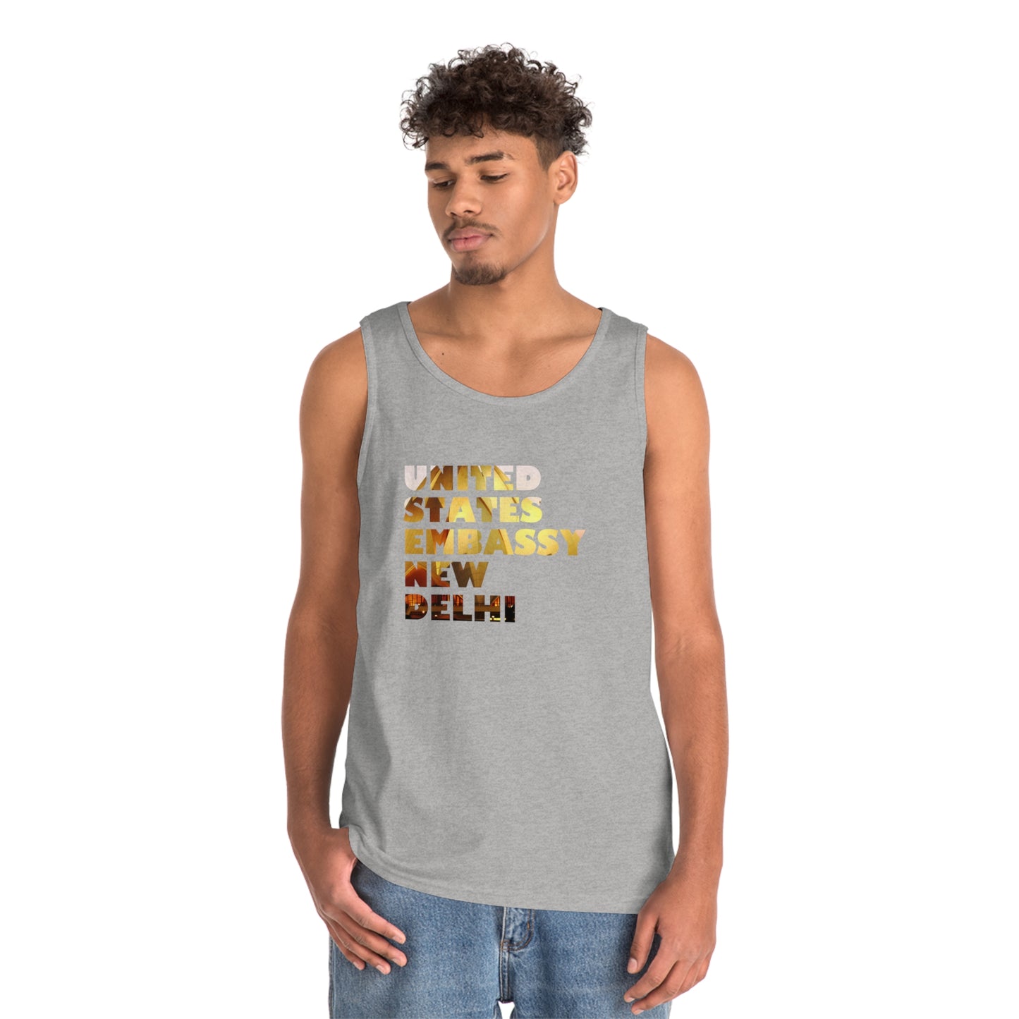 Read the Lines Tank Top: New Delhi