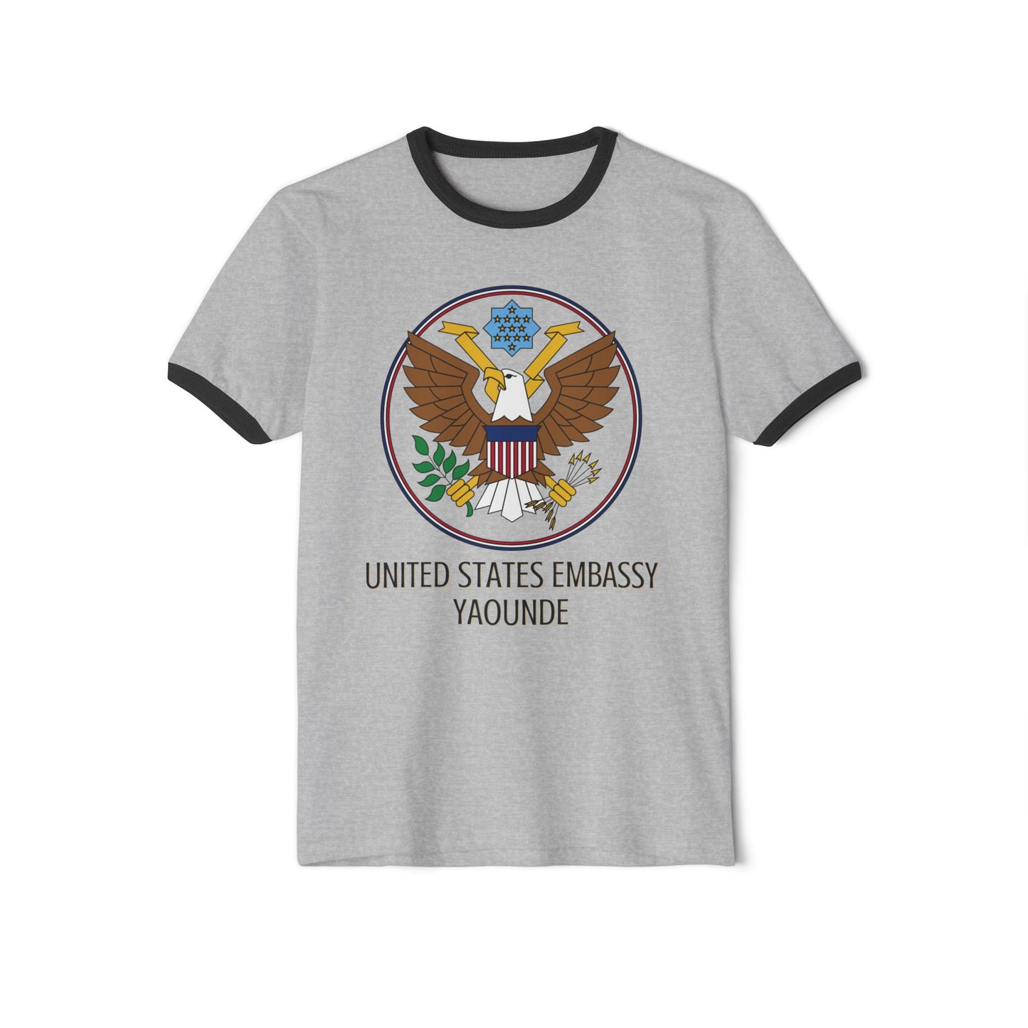 Art Deco Ringer T-Shirt: Yaounde