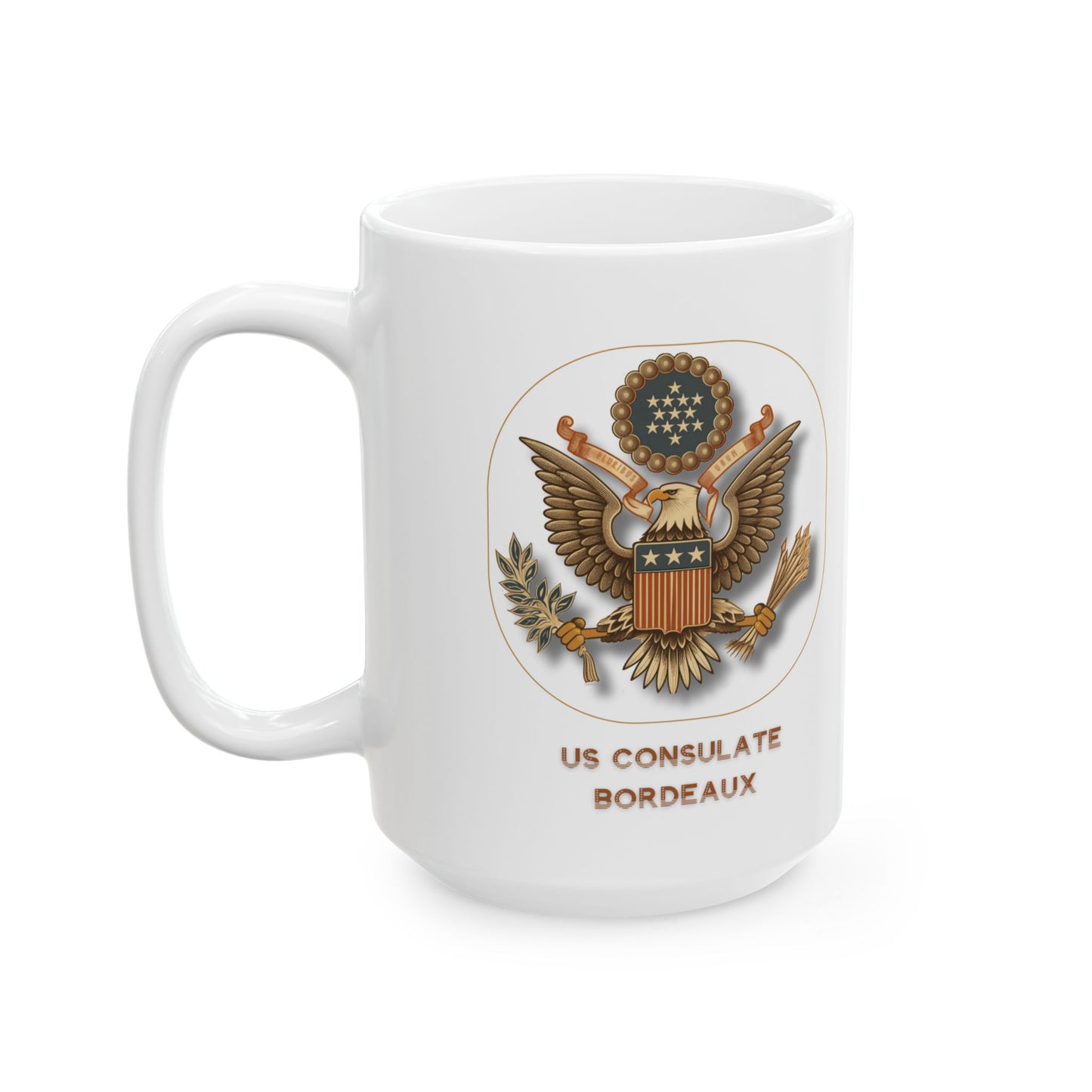 Vintage Great Seal Coffee Mug: Bordeaux