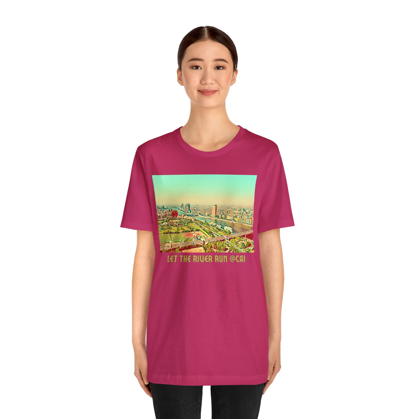 Comfy Short Sleeve T-Shirt: Cairo