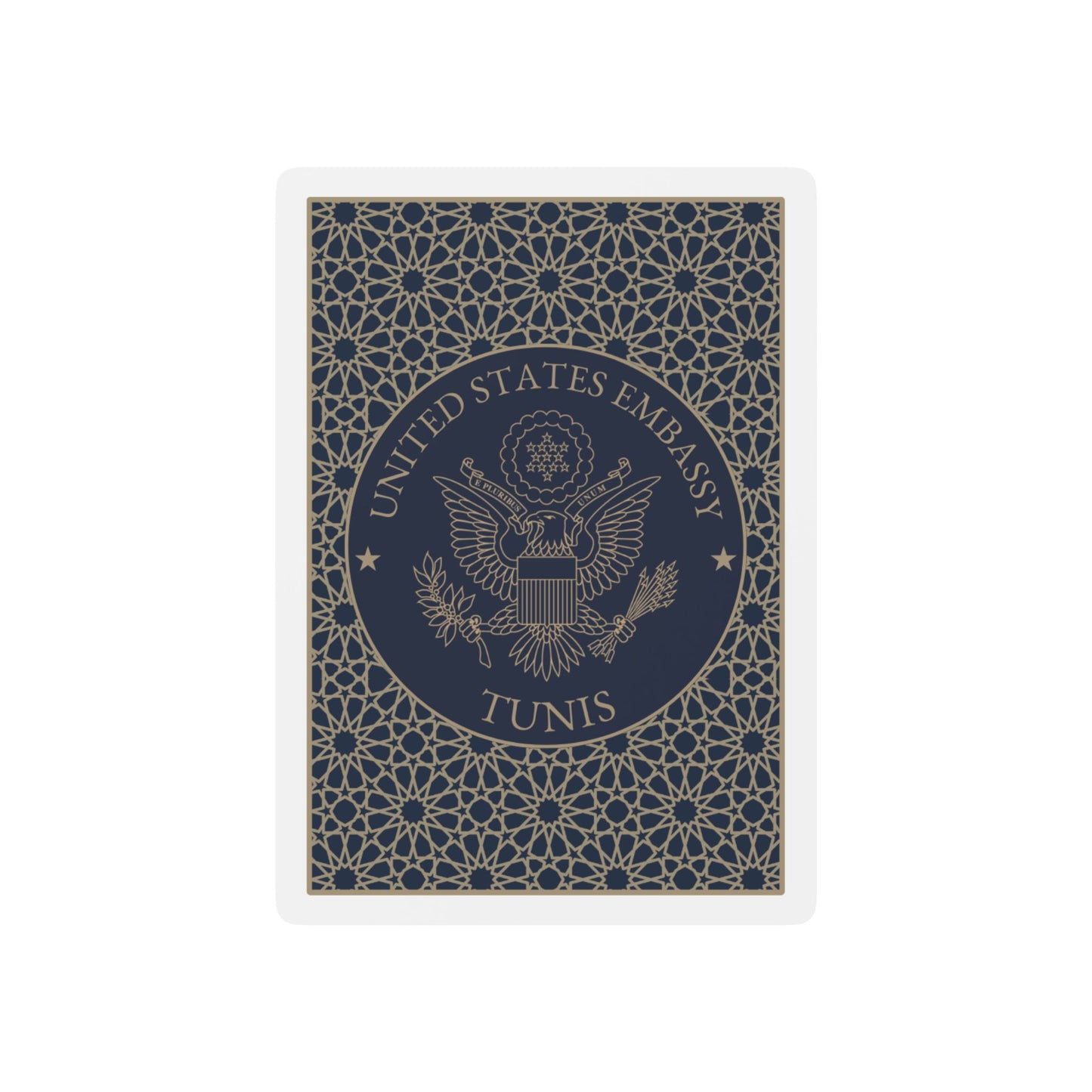 Elegant Playing Cards: Tunis