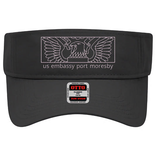 Modern Embroidered Visor: Port Moresby