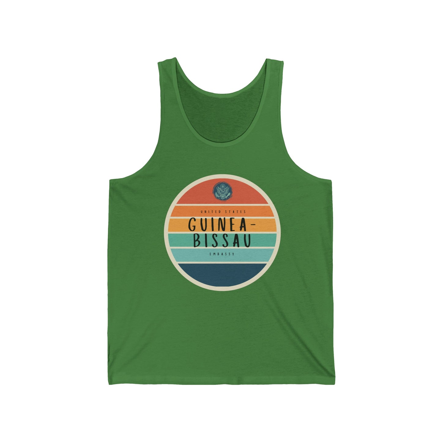 Setting Sun Tank Top: Guinea-Bissau