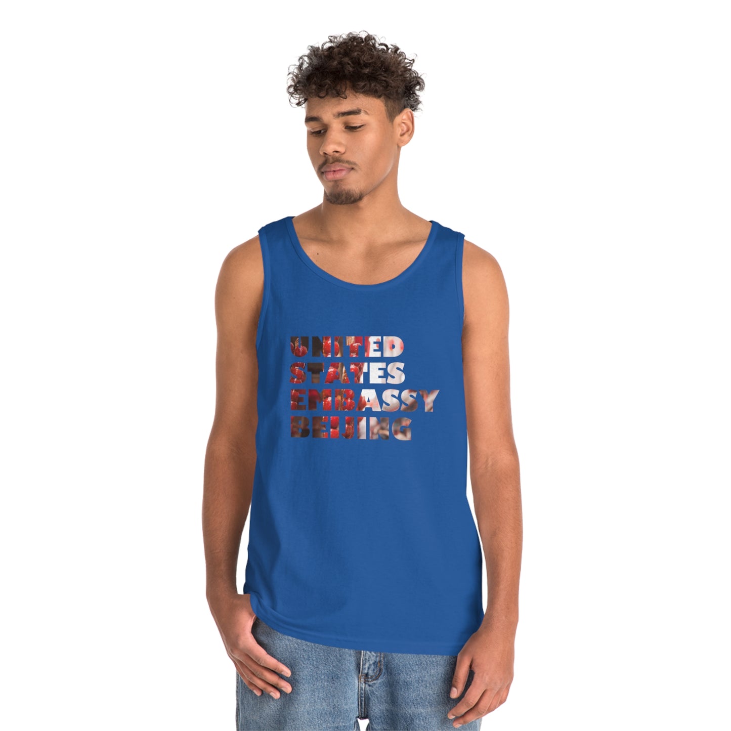 Read the Lines Tank Top: Beijing