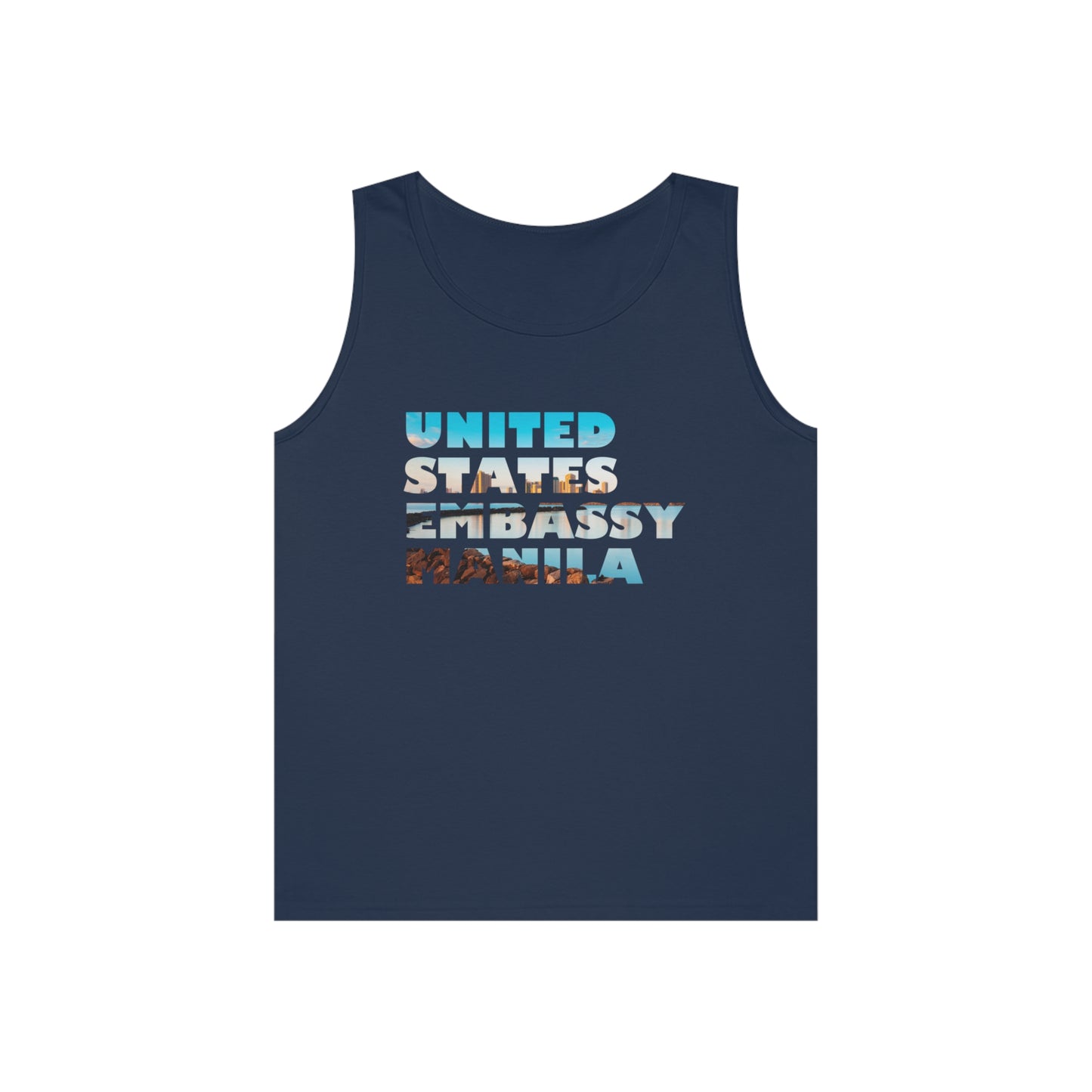 Read the Lines Tank Top: Manila