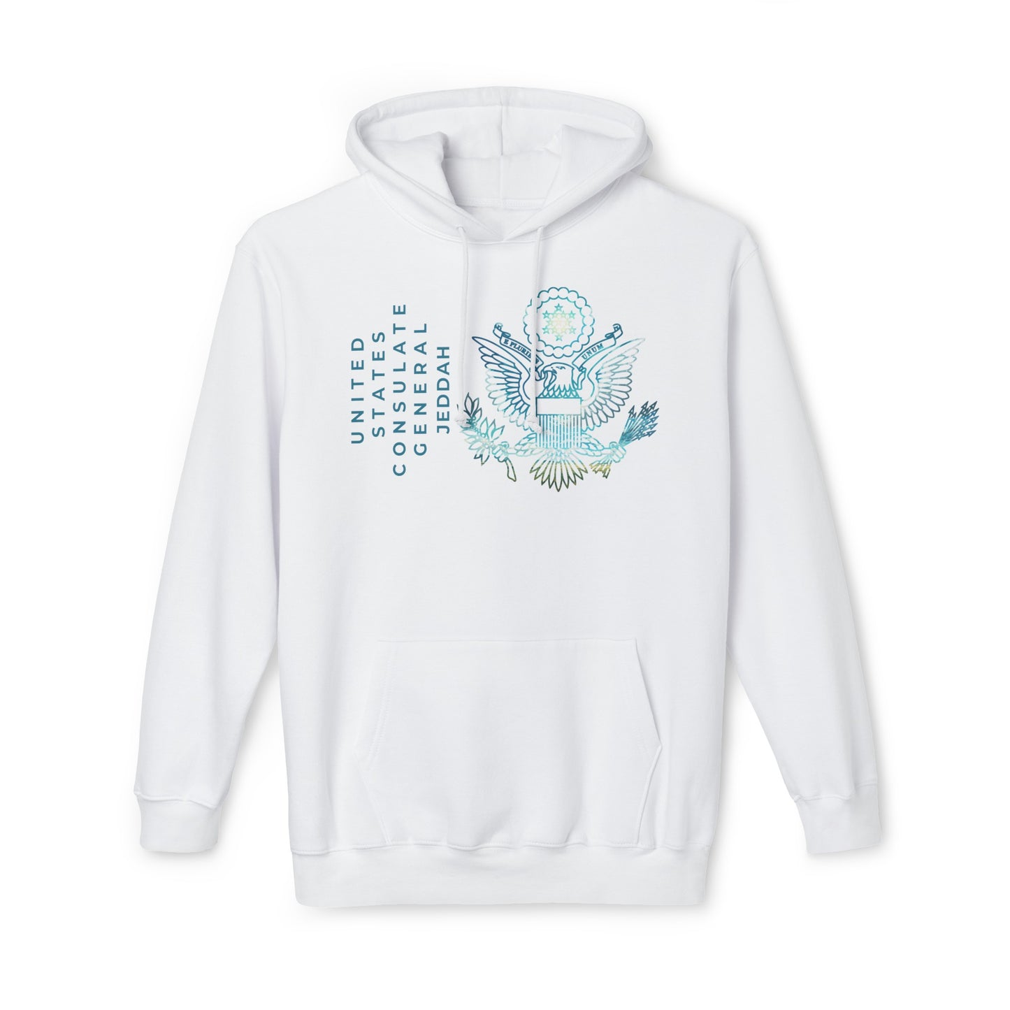 Modern, Made in the USA Hoodie: Jeddah
