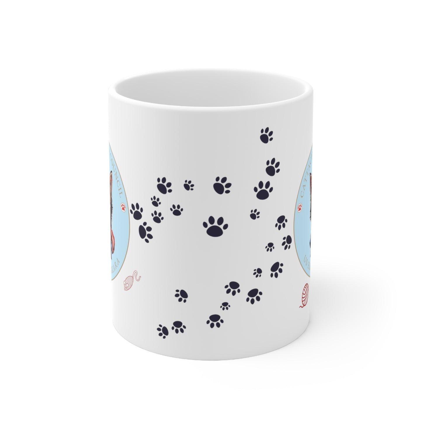 Cattache Mug, Tabby: Ankara