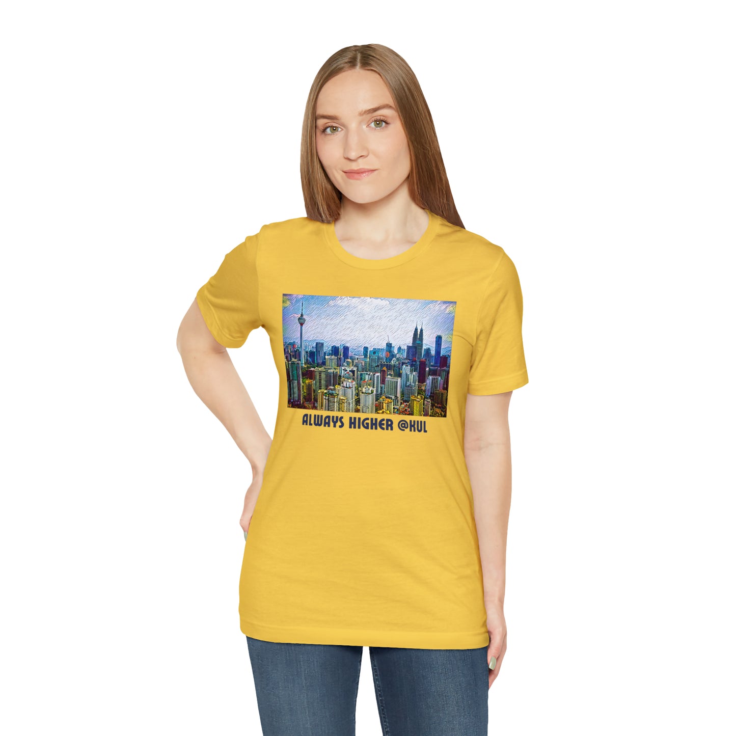 Comfy Short Sleeve T-Shirt: Kuala Lumpur