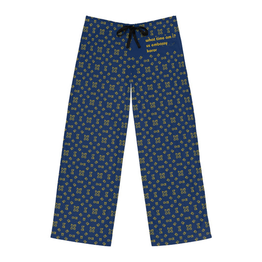 For the Jetlag Addict in Him, Men's Pajamas: Koror
