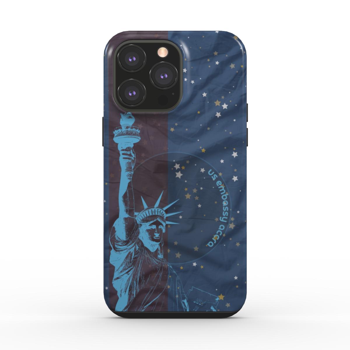 Lady Liberty, Tough Phone Case: Accra