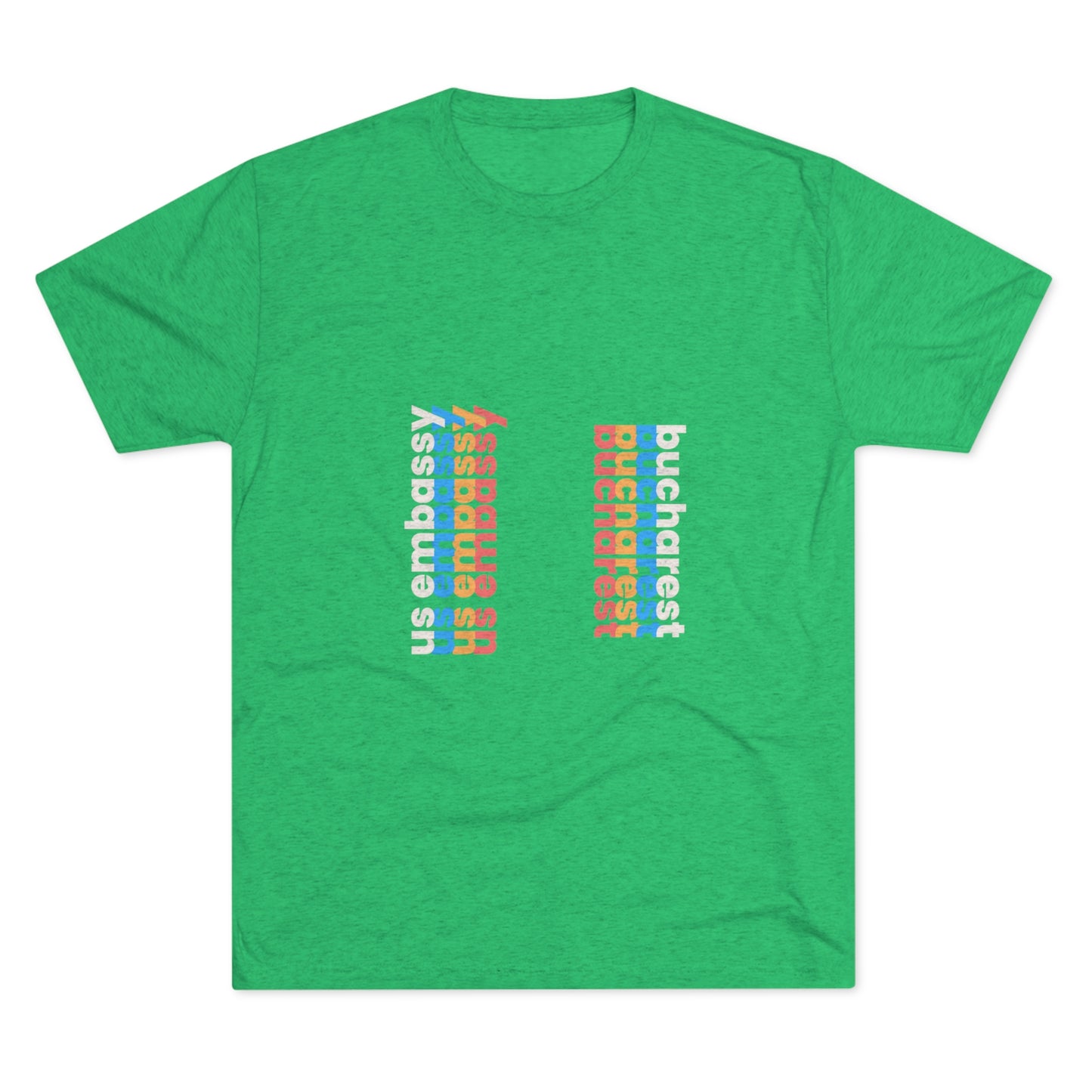 Retro Verso T-Shirt: Bucharest