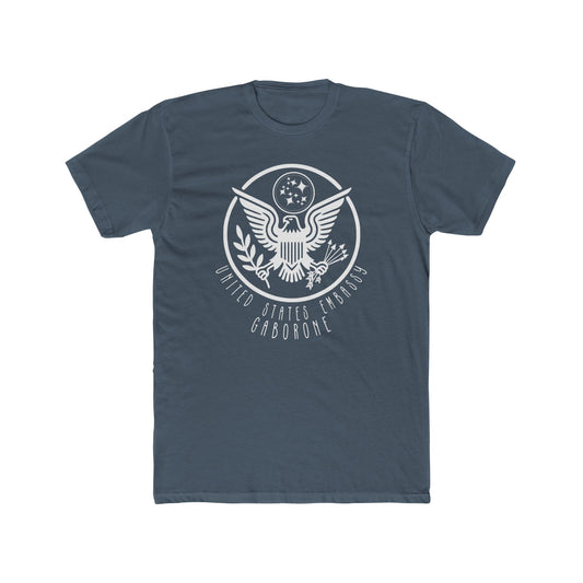 New Art Deco Cotton Crew Tee: Gaborone