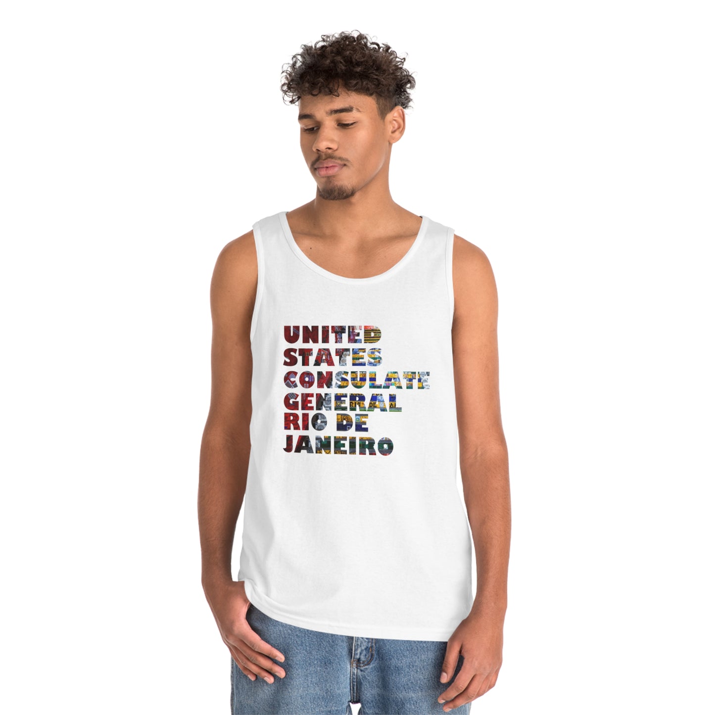 Read the Lines Tank Top: Rio de Janeiro