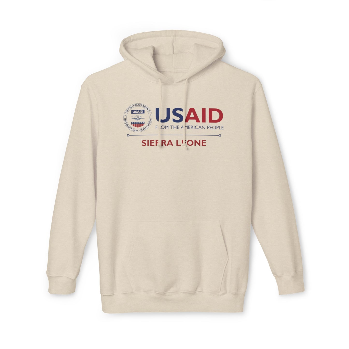 Made in the USA Hoodie, USAID: Sierra Leone