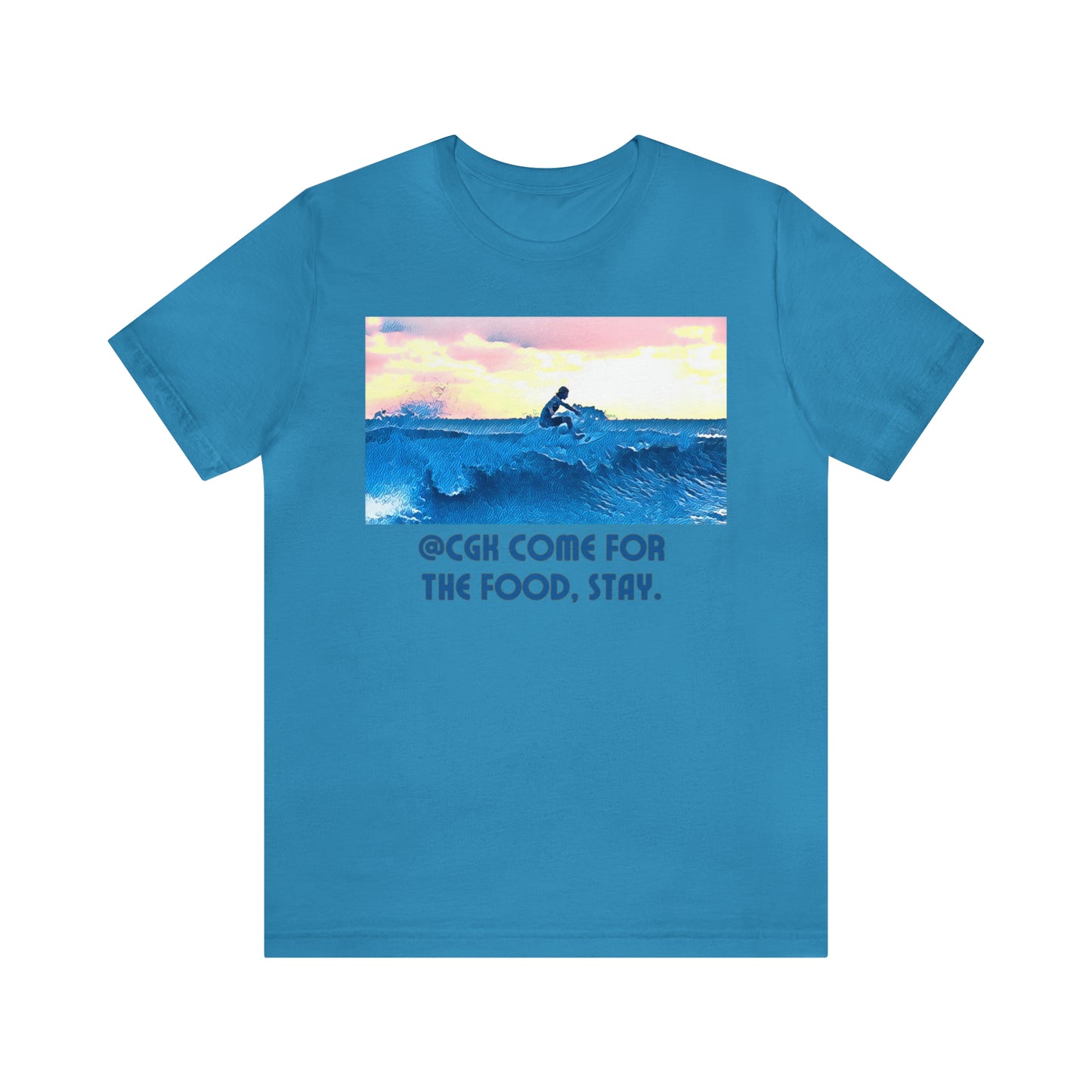 Comfy Short Sleeve Fun T-Shirt: Indonesia