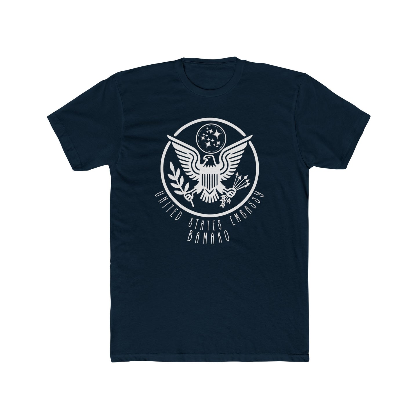 New Art Deco Cotton Crew Tee: Asmara