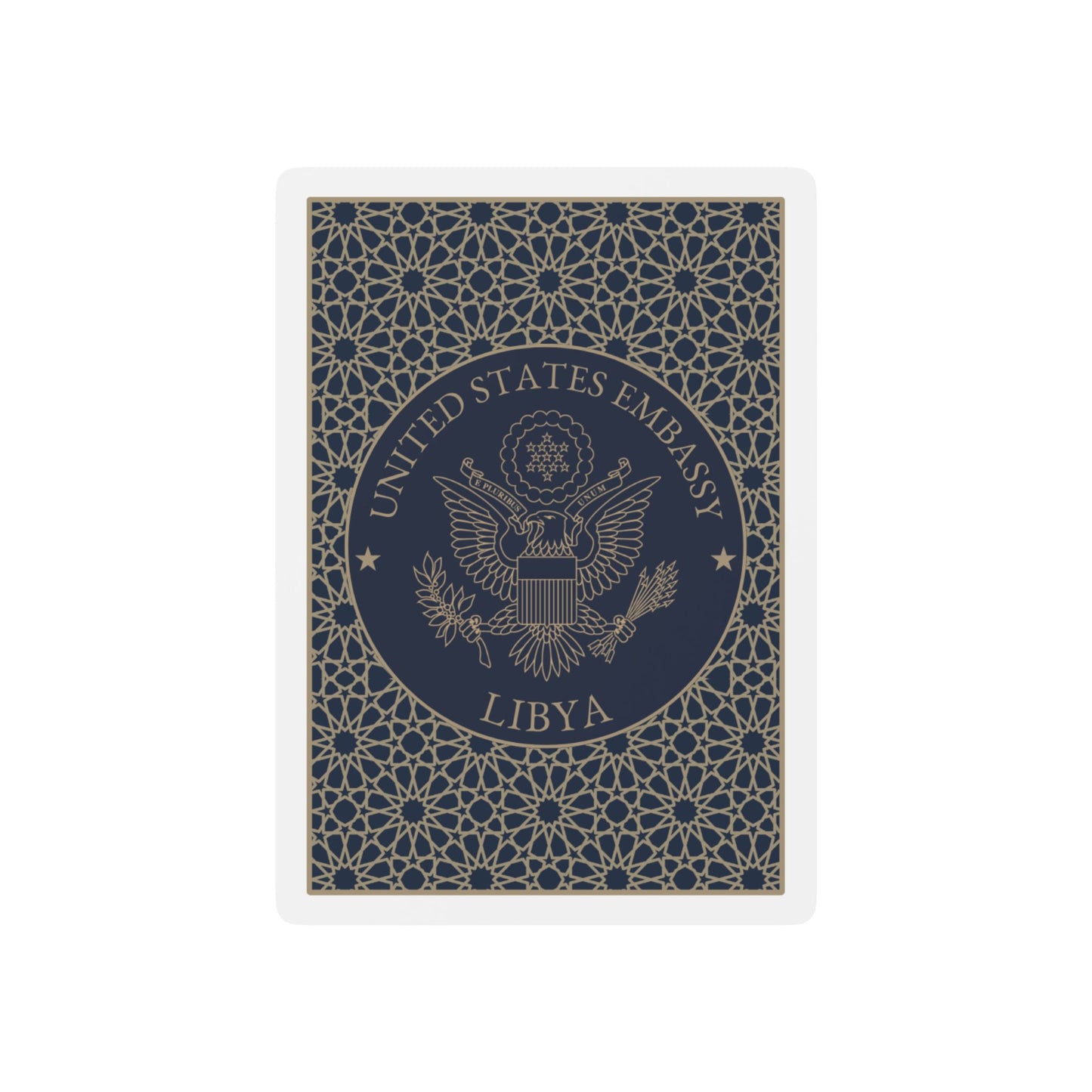 Elegant Playing Cards: Libya