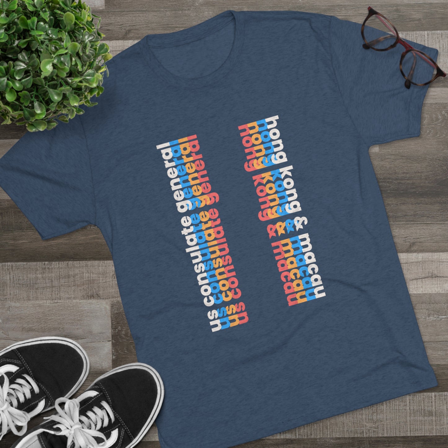 Retro Verso T-Shirt:  Hong Kong & Macau