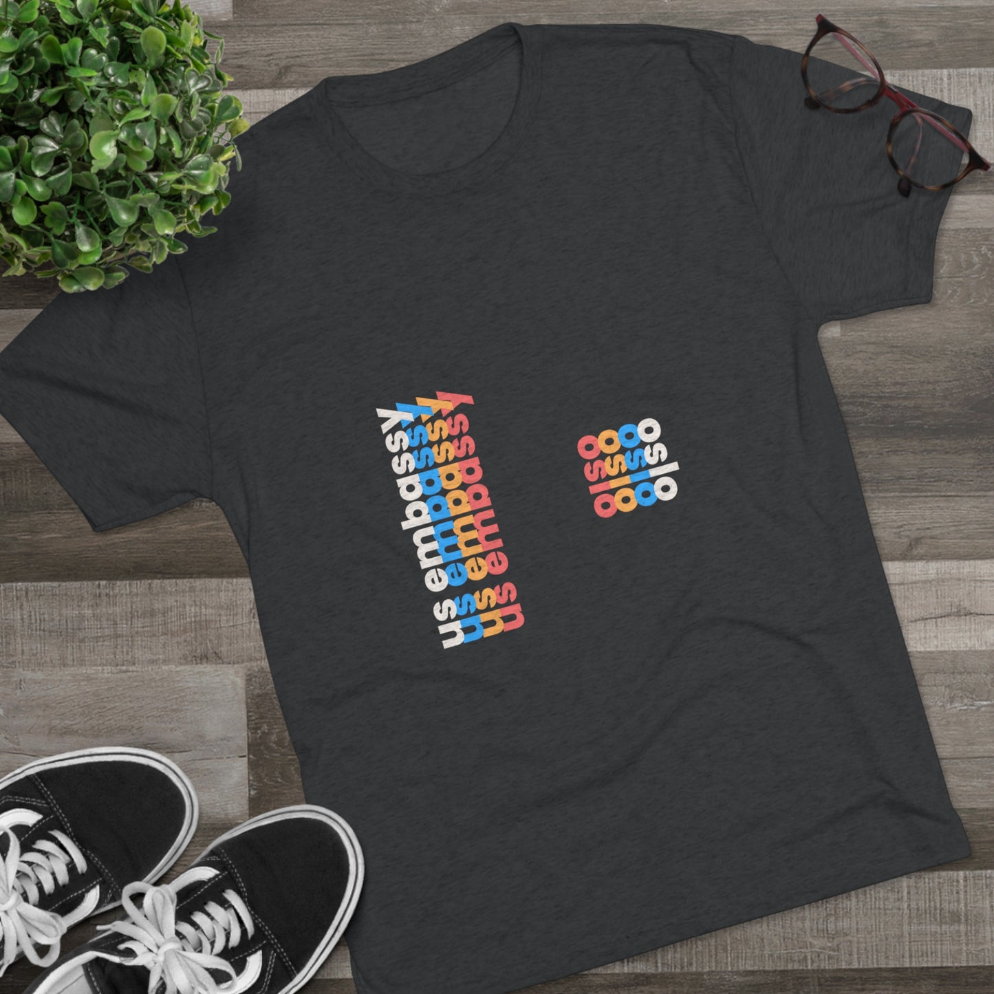 Retro Verso T-Shirt: Oslo