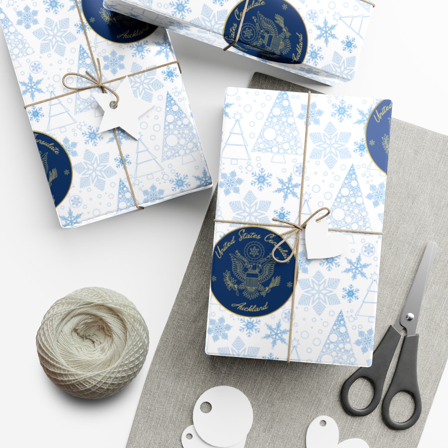 Holiday Gift Wrapping Paper: Auckland