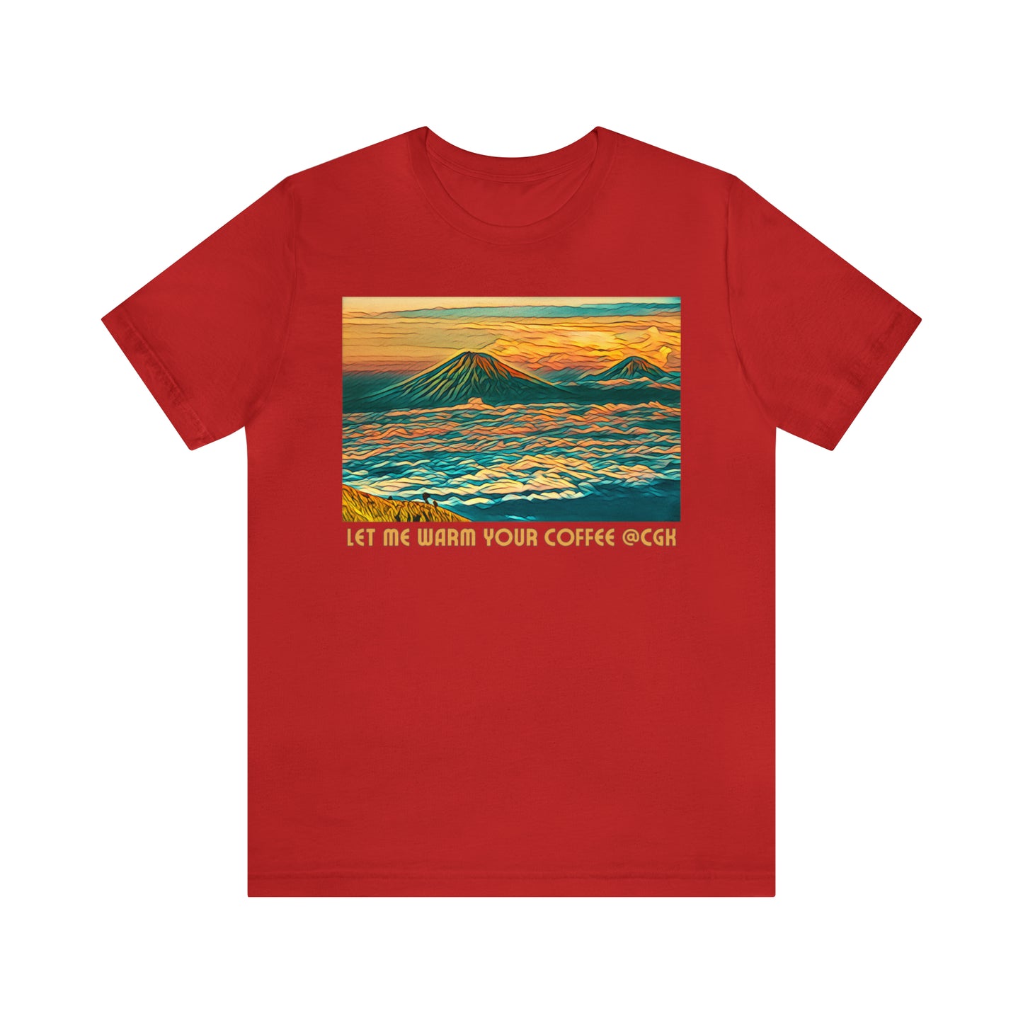 Comfy Short Sleeve T-Shirt: Indonesia