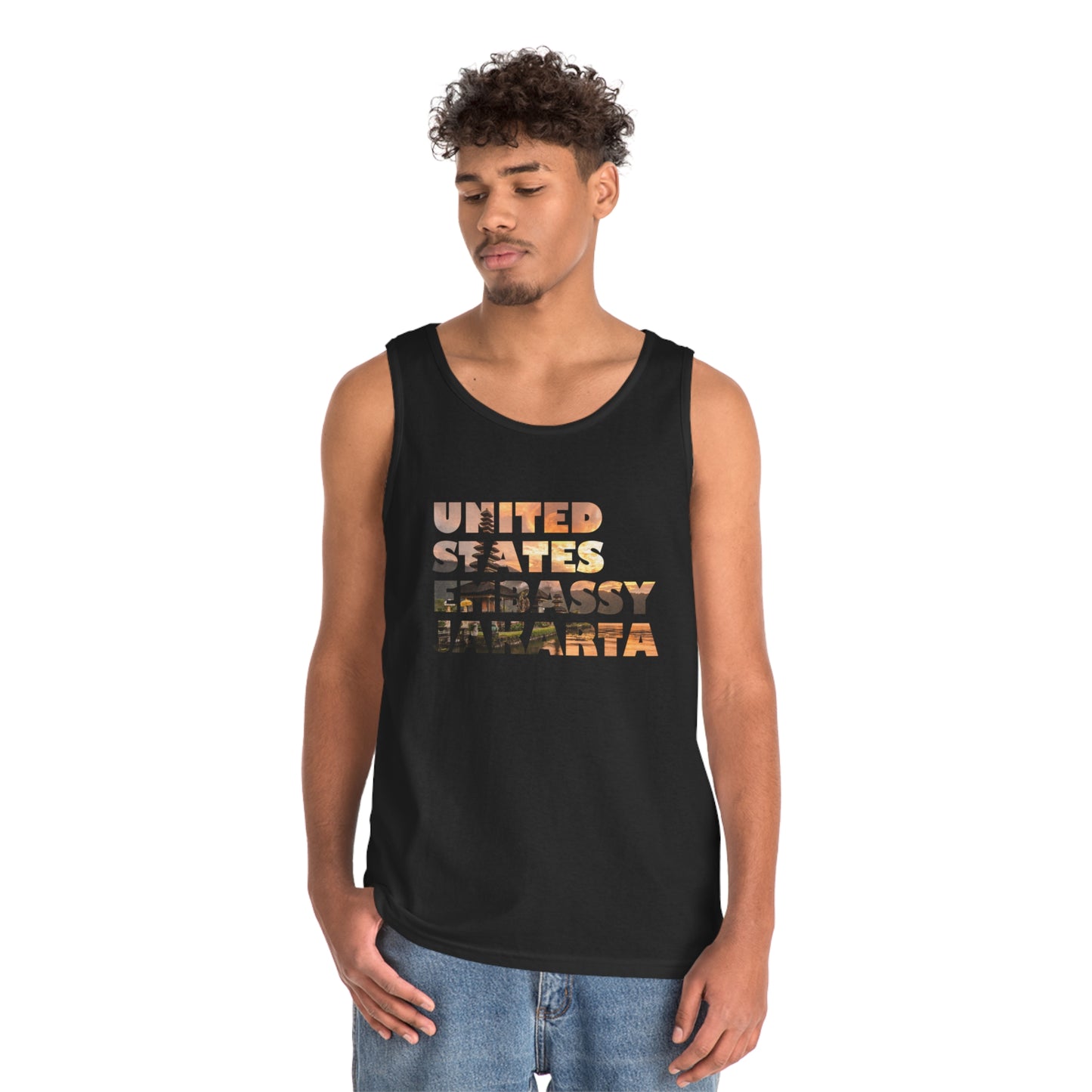 Read the Lines Tank Top: Jakarta