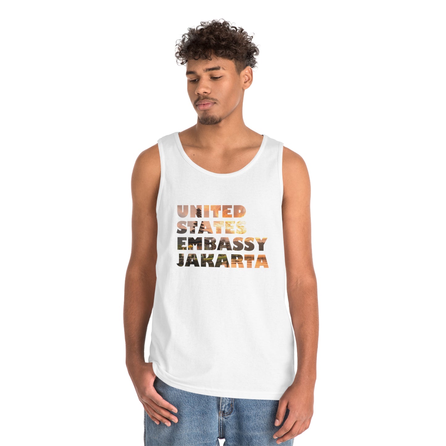 Read the Lines Tank Top: Jakarta