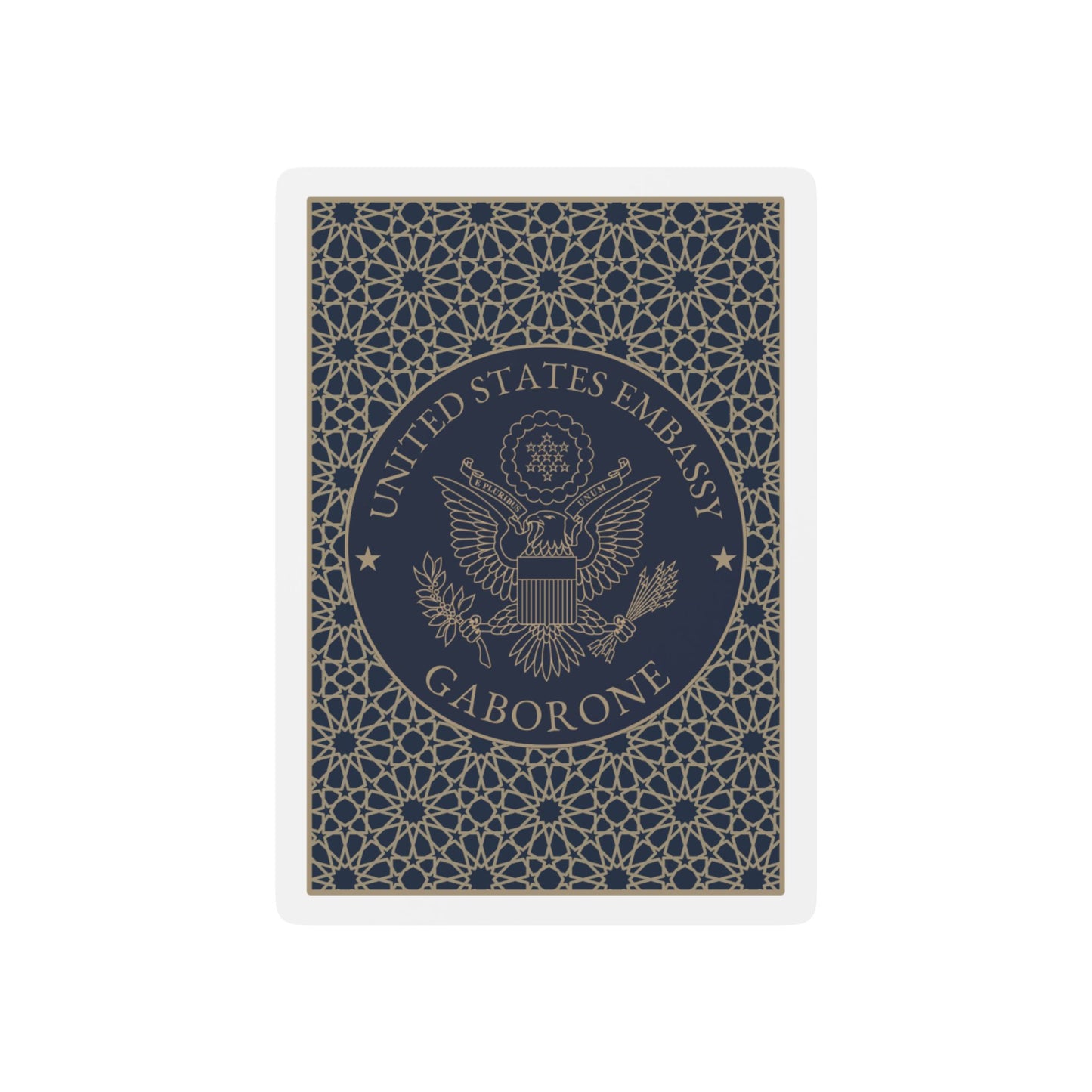 Elegant Playing Cards: Gaborone