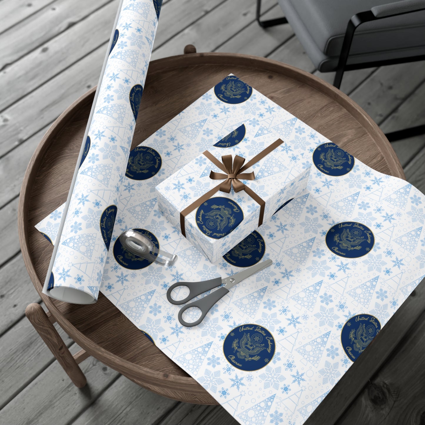 Holiday Gift Wrapping Paper: Chisinau