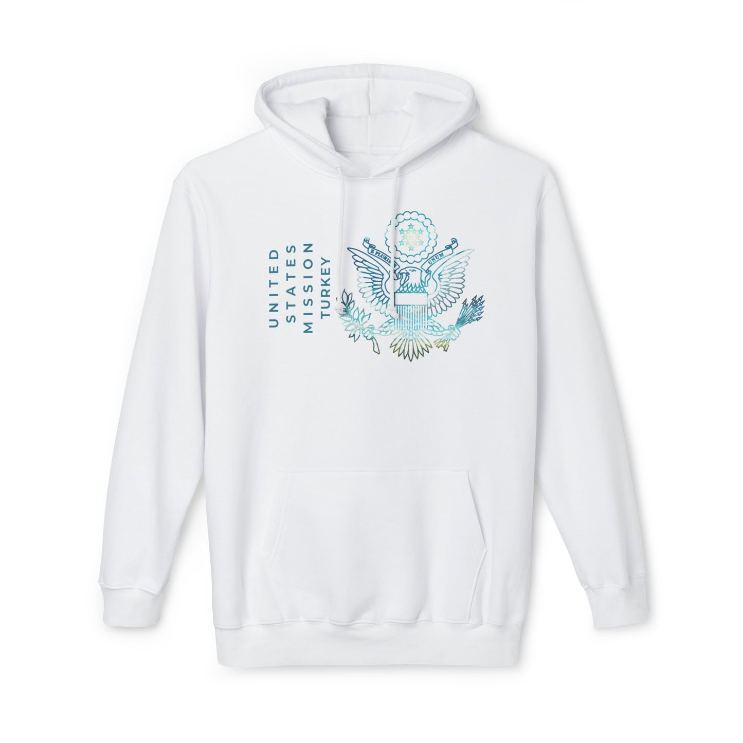 Modern, Made in the USA Hoodie: Turkey