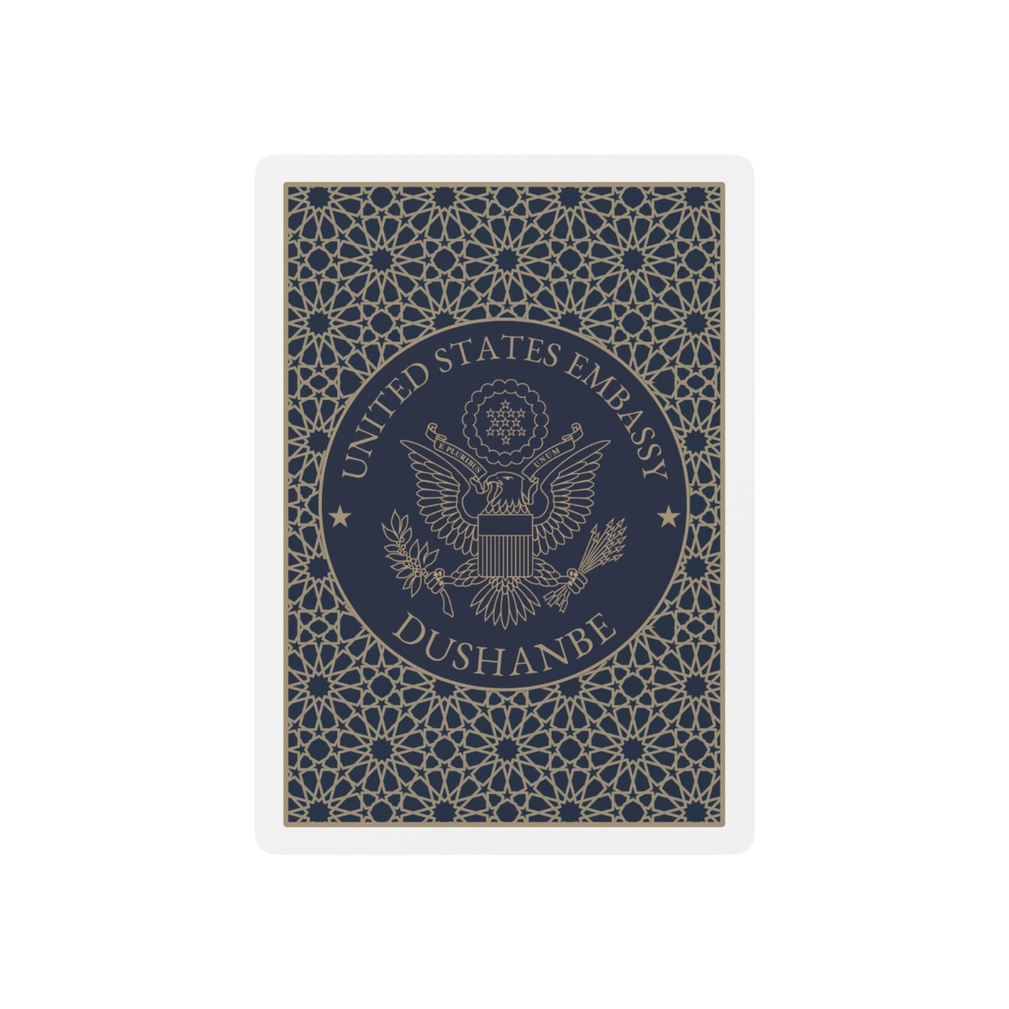 Elegant Playing Cards: Dushanbe
