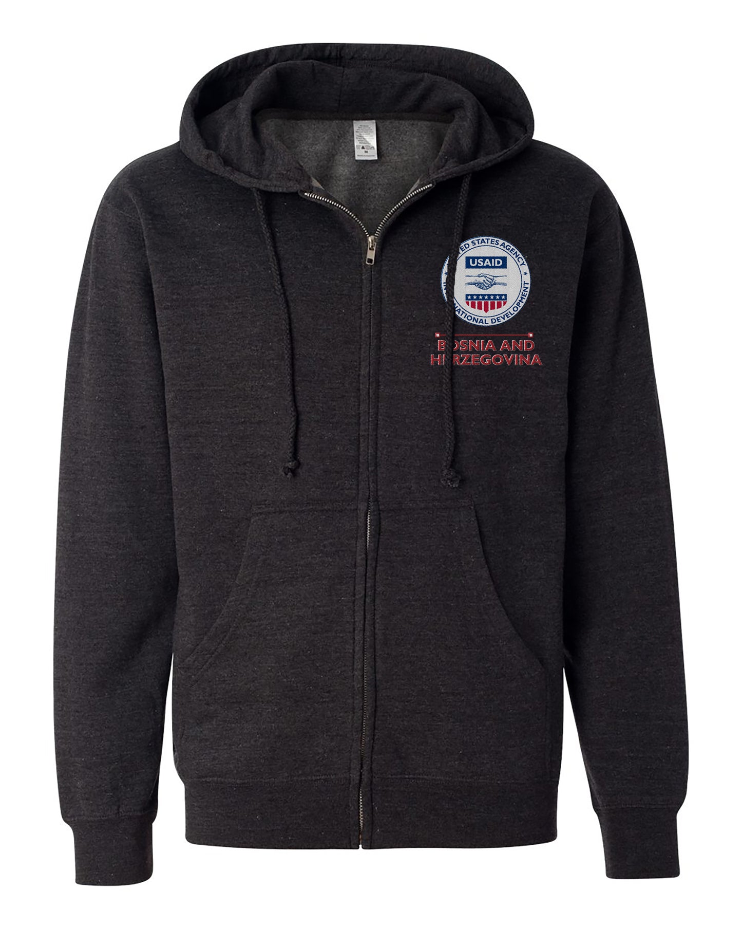 USAID Embroidered Hoodie: Bosnia and Herzegovina