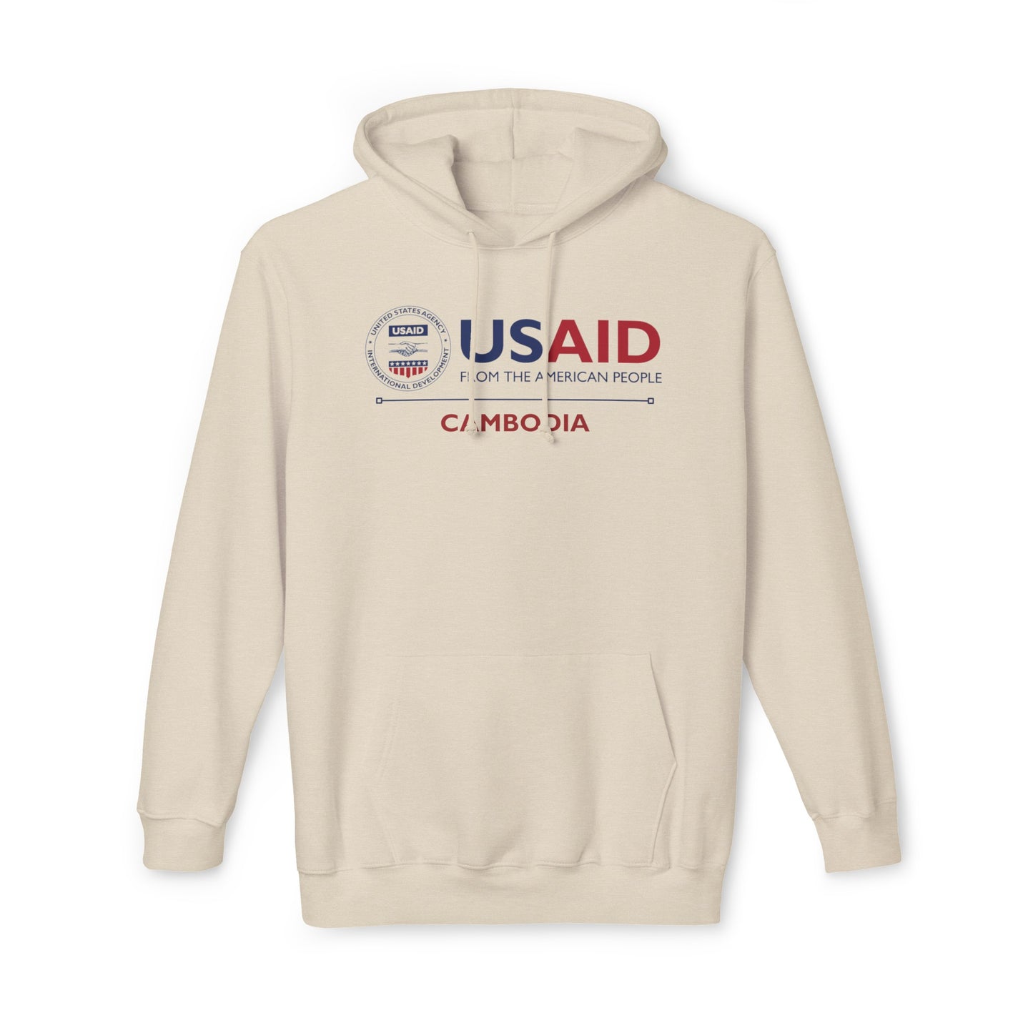 Made in the USA Hoodie, USAID: Cambodia