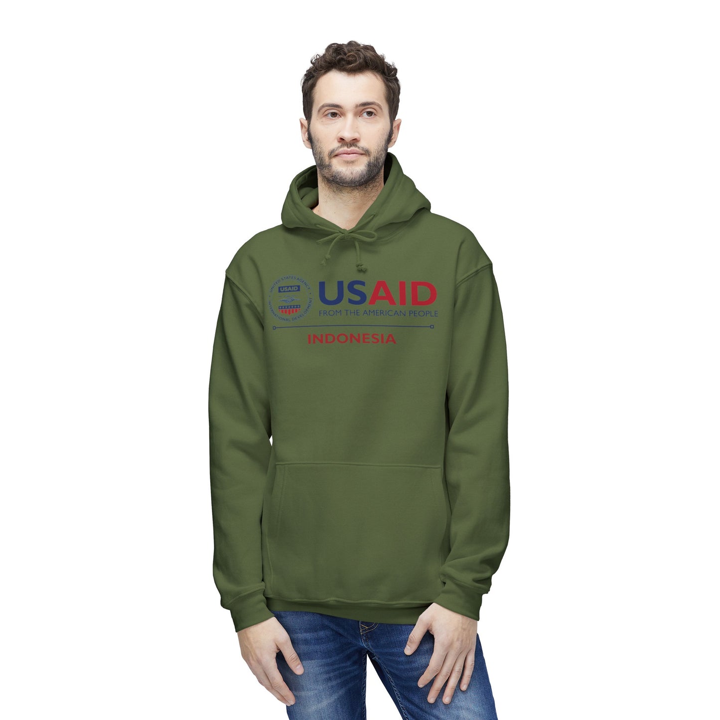 Made in the USA Hoodie, USAID: Indonesia