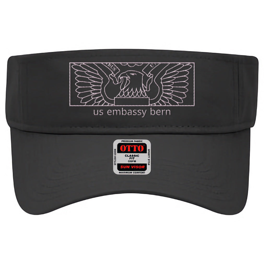 Modern Embroidered Visor: Bern