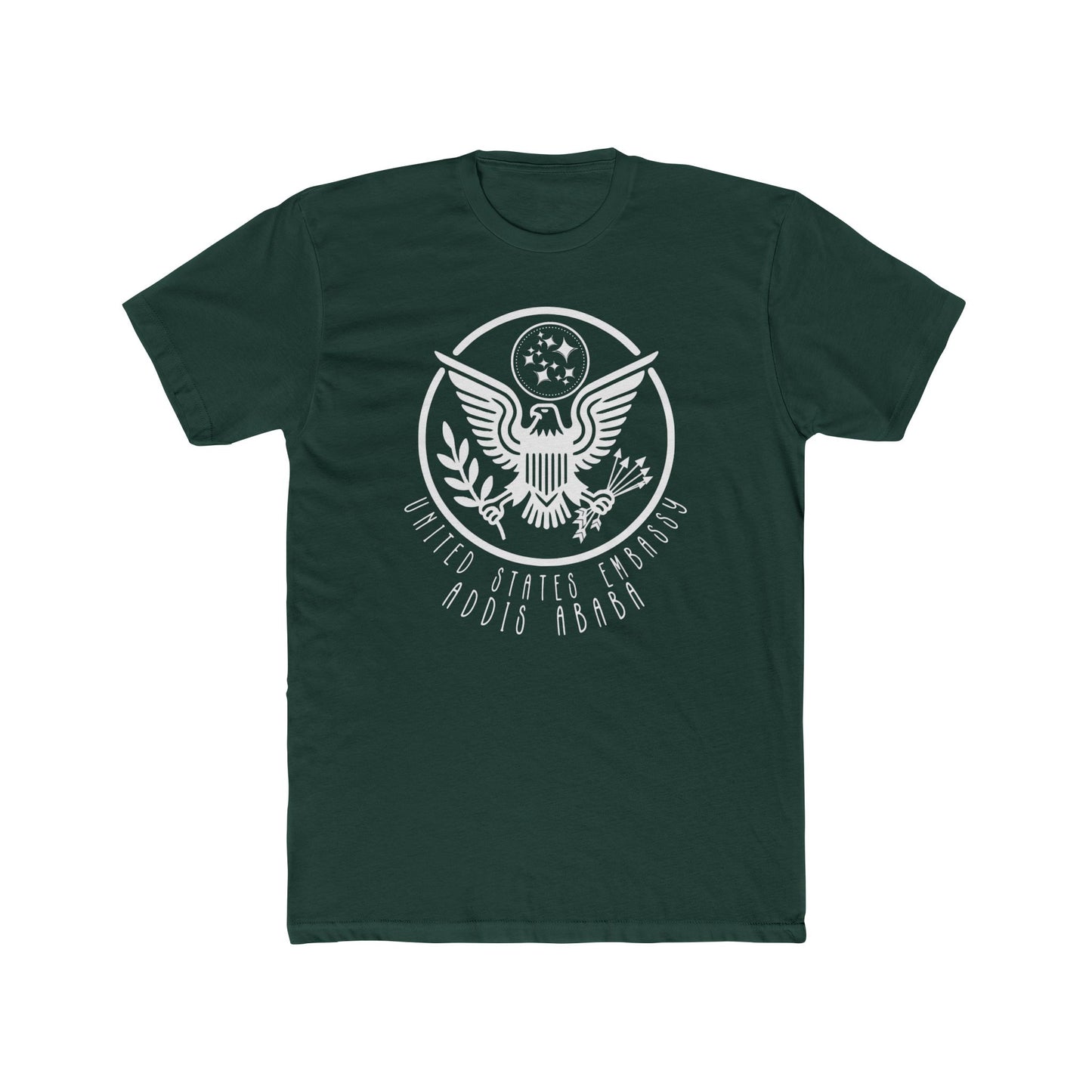 New Art Deco Cotton Crew Tee: Addis Ababa