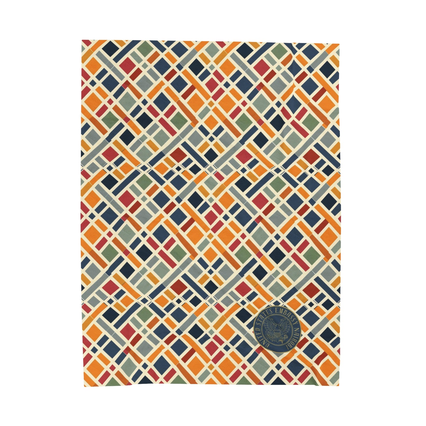 Soft and Plush Velveteen Blanket: Nairobi