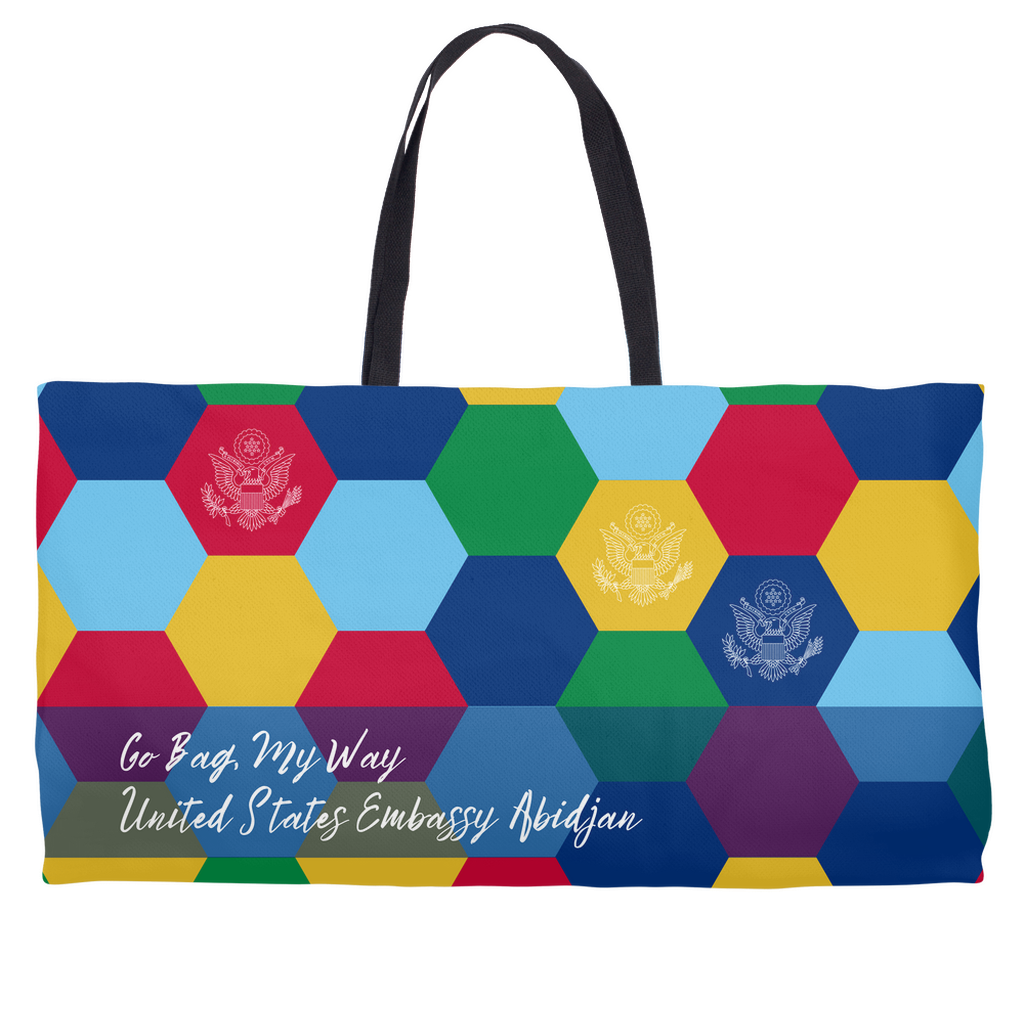 Weekender Tote For Those on the Go: Abidjan