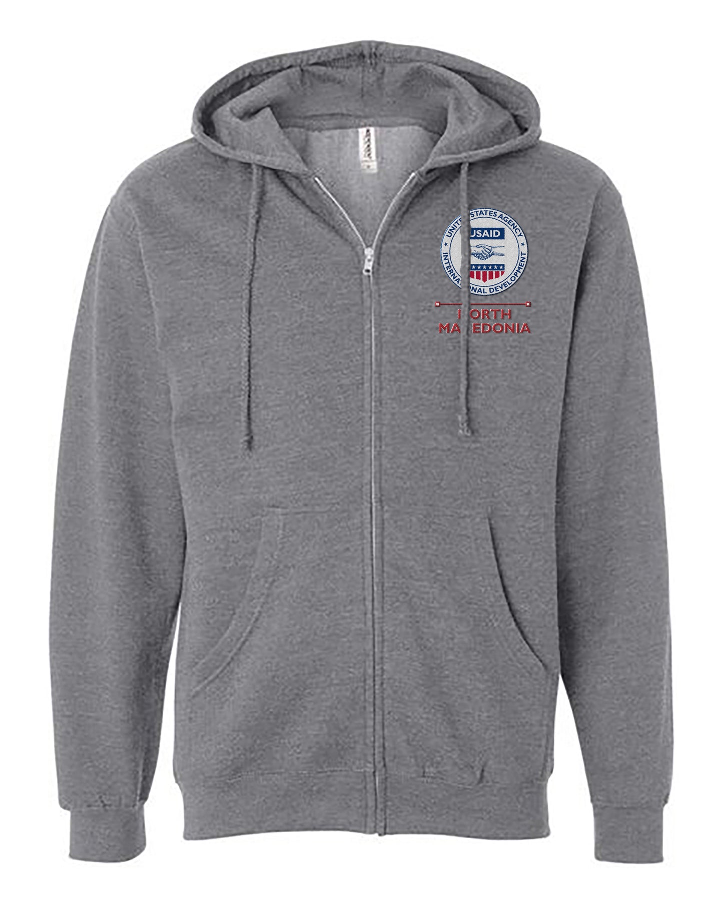 USAID Embroidered Hoodie: North Macedonia