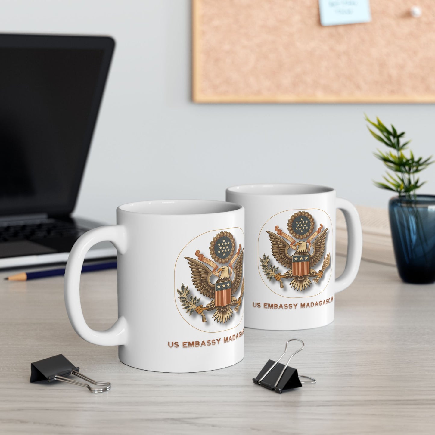 Vintage Great Seal Coffee Mug: Madagascar