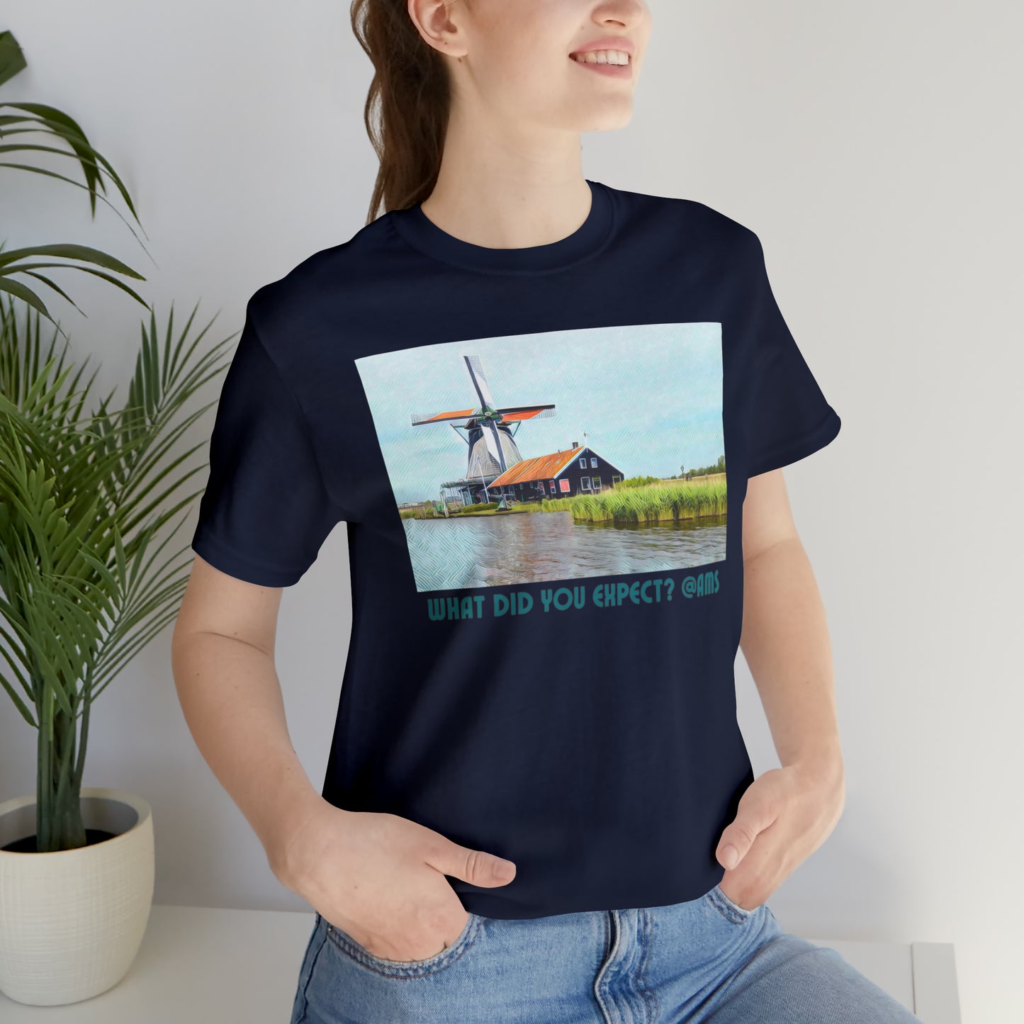 Comfy Short Sleeve T-Shirt: Amsterdam