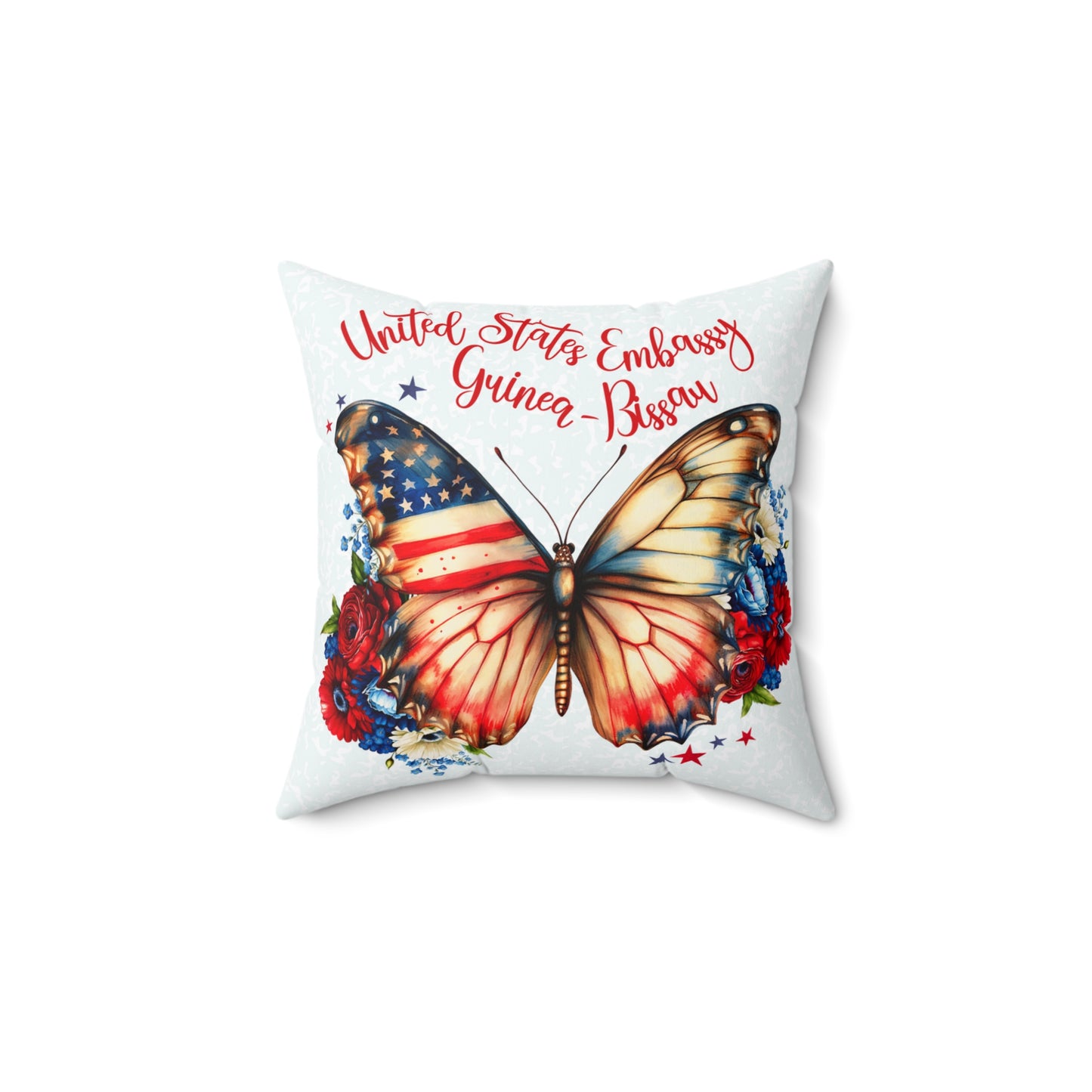 Butterfly Pillow: Guinea-Bissau