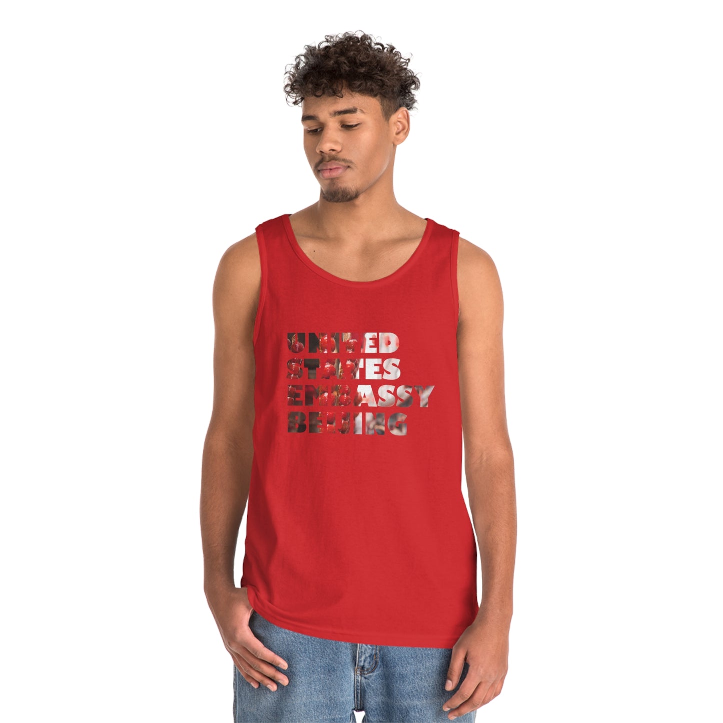 Read the Lines Tank Top: Beijing