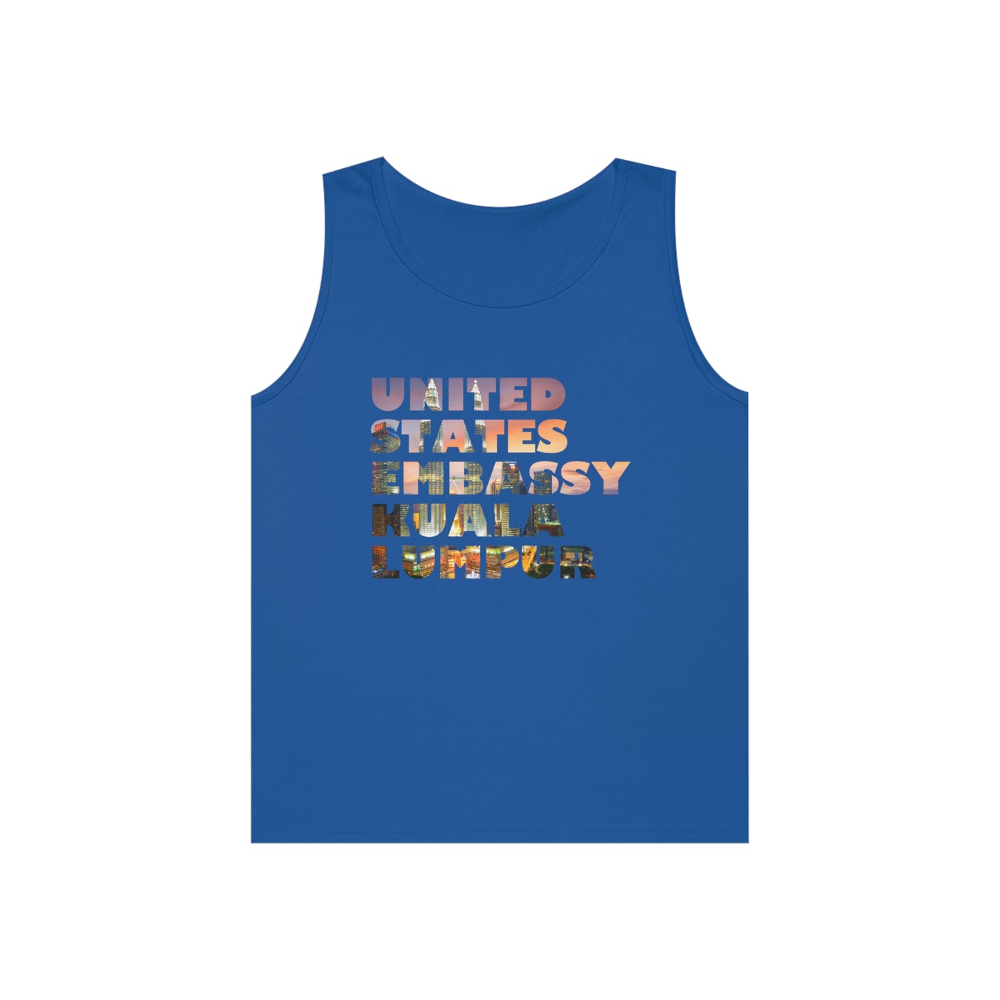 Read the Lines Tank Top: Kuala Lumpur